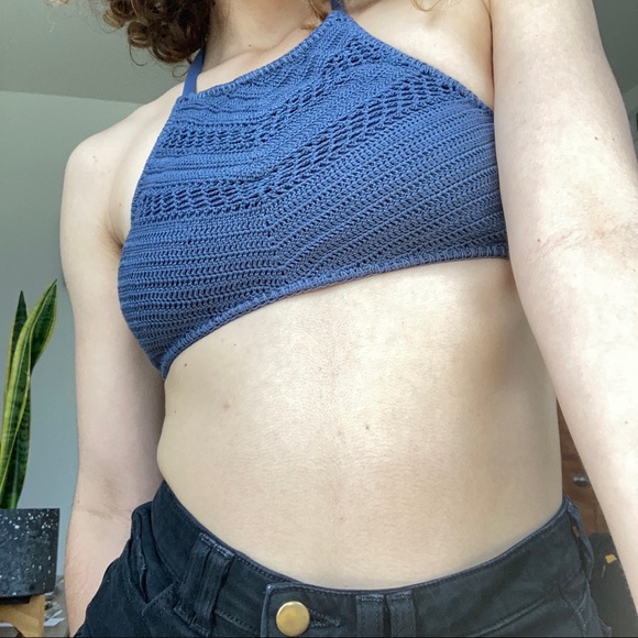 Purple Crochet Bikini Top 🌸 - Picture 3 of 6